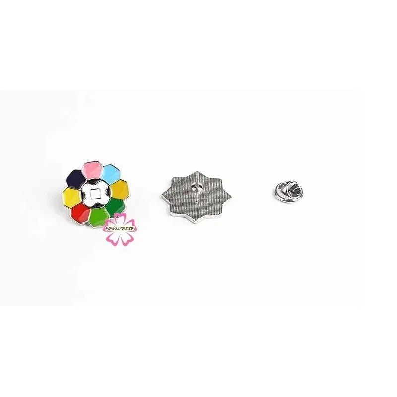 Set of 8 Pokémon Gym Badge Pins – League Region Brooches from Kanto, Johto, Hoenn, Sinnoh, Unova, Kalos & Orange Islands