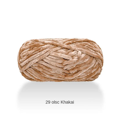 50g/Ball DIY Knitting Yarn – Soft Wool for Baby Scarf, Hat, Chunky Crochet Thread