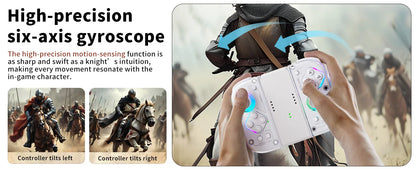 Aolion J20 Knight Wireless Gamepad — Motion-Sensing Custom Joystick for NS Joycon, Left & Right Switch Game Accessories