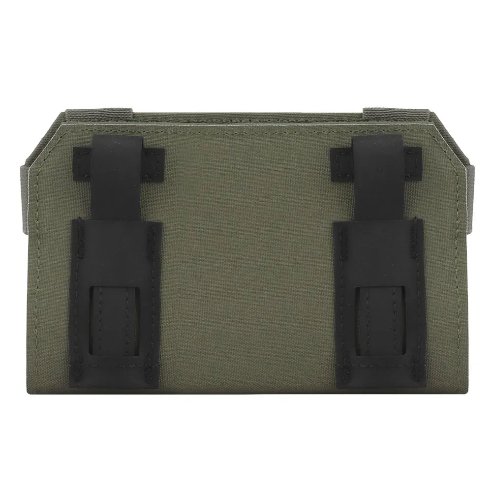Tactical Admin Phone Pouch MOLLE – Military Hunting Vest Front Panel Map Holder & Utility Carrier Bag for Outdoor Navigation
