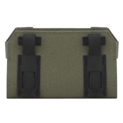 Tactical Admin Phone Pouch MOLLE – Military Hunting Vest Front Panel Map Holder & Utility Carrier Bag for Outdoor Navigation