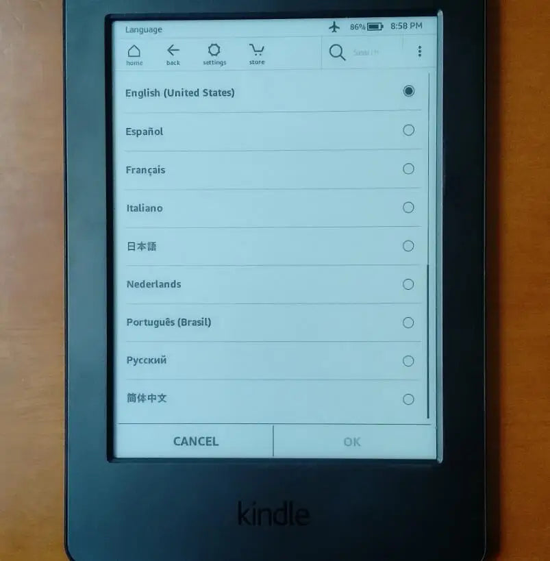6-Inch Ink Screen Kindle: Real Shooting Photography, No Backlight - 8th Generation E-Book Reader, Enjoy E-ink Touch Screen Ebook Reading Experience!