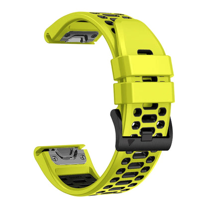 Outdoor Sports Silicone Watch Band 22mm/26mm for Garmin Fenix 5 6 7 8 Series, Tactix, Mk2, Enduro – QuickFit Replacement Strap