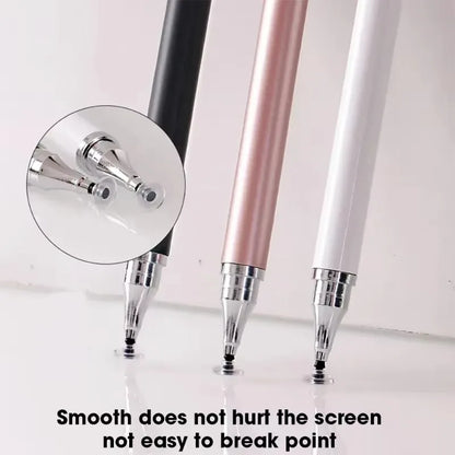 3/1Pcs Smart 2-in-1 Universal Capacitive Stylus Pen for Tablet & Phone - Compatible with iPhone & Android Touchscreens