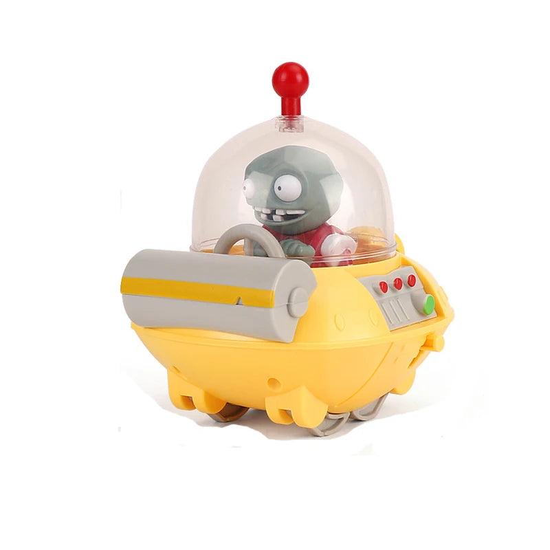 Plants vs Zombies Anime Action Figures – Peashooter & Pirate Zombie Model Set, Collectible Game Characters Kids Toy Gift Statue Figures