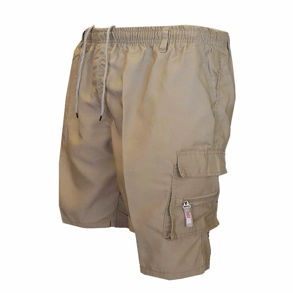 Men's Tactical Cargo Shorts - Camouflage Military Pocket Shorts for Hiking, Sports & Casual Wear