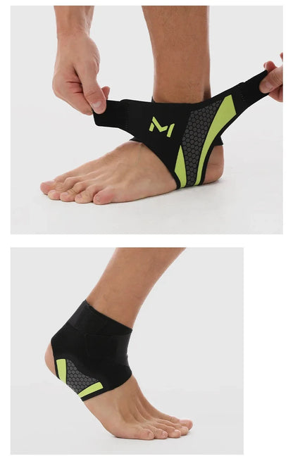 Women’s Ankle Support Sleeve – Anti-Twist Foot Protection for Basketball, Football & Running
