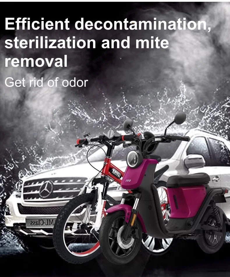 2600W 220V High-Temperature Steam Cleaner - Portable Sterilization Pressure Washer for Home, Car, Kitchen & AC