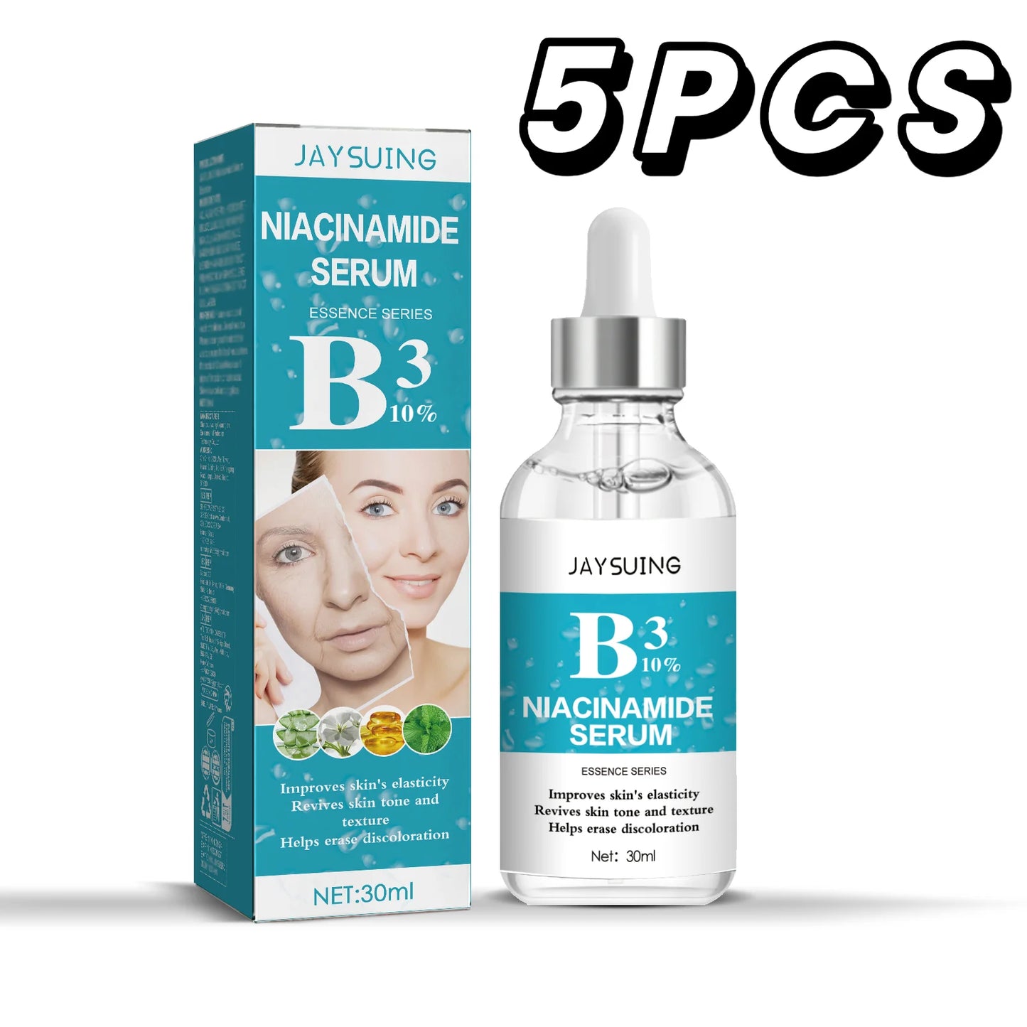 Nicotinamide Anti-Wrinkle Serum – Collagen Lifting & Firming Face Essence, Smooths Fine Lines, Repairing Anti-Aging Skin Care Serum