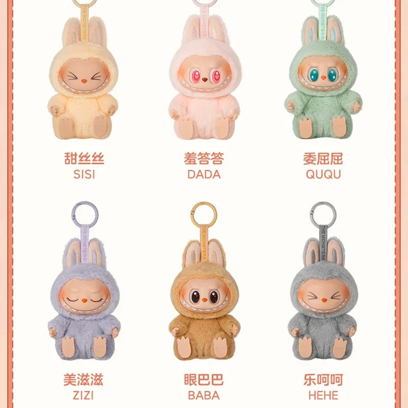 POP MART Labubu The Monsters — Have a Seat Series Vinyl Plush Blind Box, Cute Anime Doll Desktop Ornament