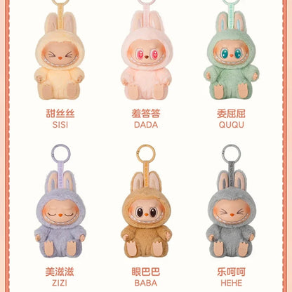POP MART Labubu The Monsters — Have a Seat Series Vinyl Plush Blind Box, Cute Anime Doll Desktop Ornament
