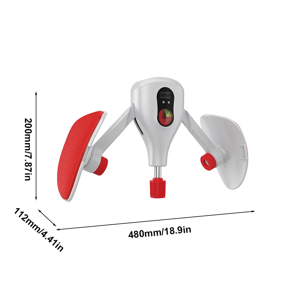 Pelvic Floor Muscle Trainer - Adjustable Thigh Master & Levator Sphincter Exerciser for Kegel Exercises, Home Gym Device