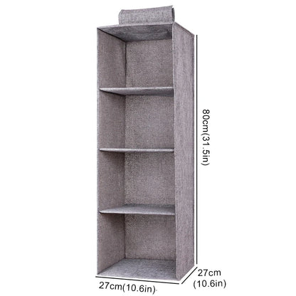 Hanging Cabinet Organizer for Underwear and Closet Storage — Wardrobe Rack Shelf Drawer Box