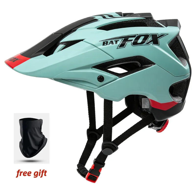 BATFOX Ultralight MTB Bicycle Helmet for Men & Women – Integrally Molded Mountain & Road Cycling Helmet