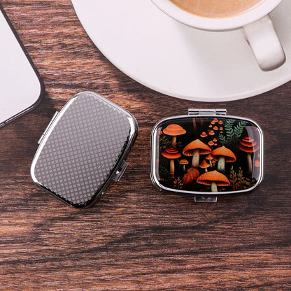 Dragon & Tiger Metal Medicine Box - Moisture-Resistant Portable Pill Storage Case with Movie-Inspired Design