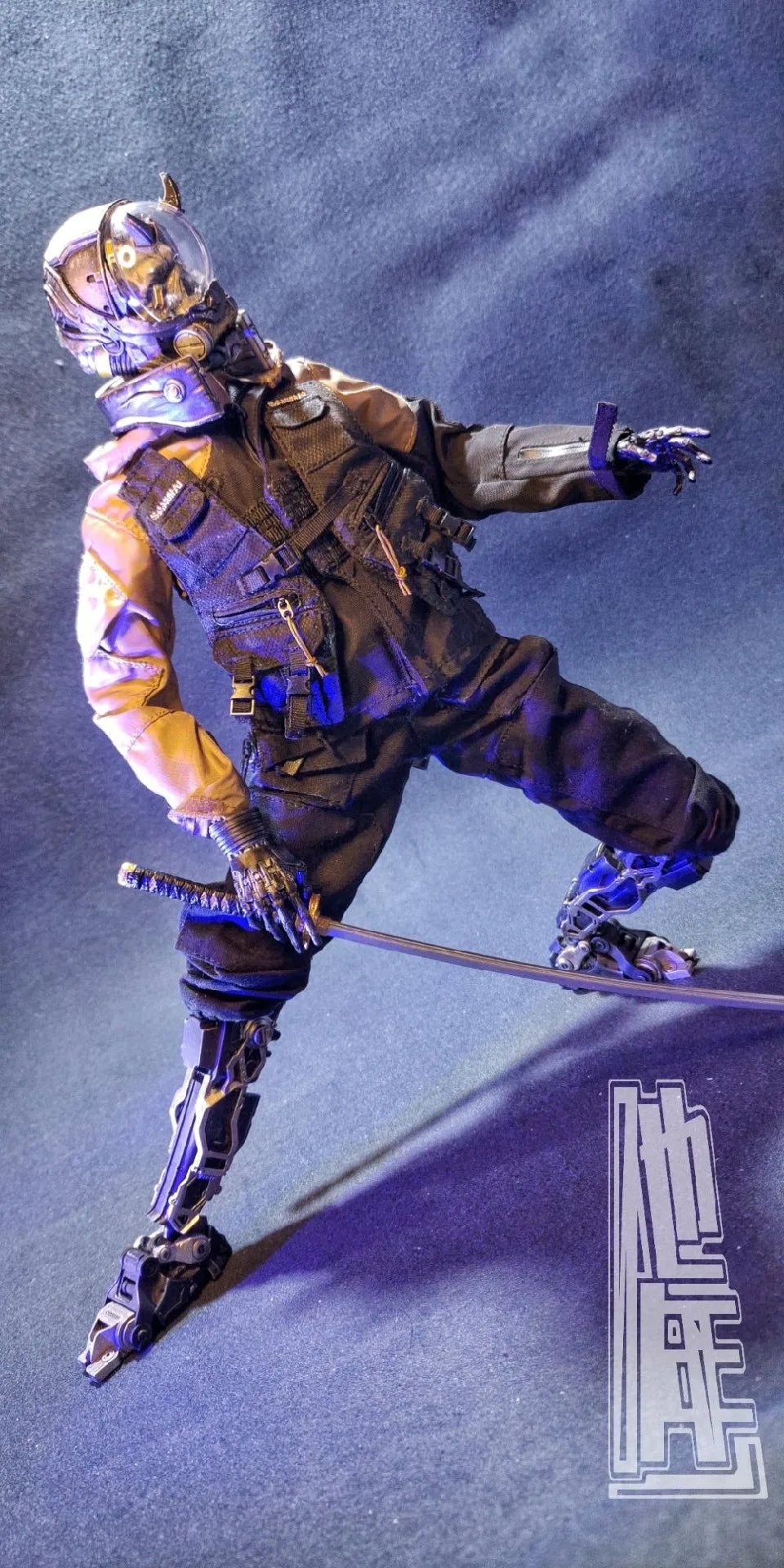 1/6 Mechanical Calf Sci-Fi Artificial Limb Exoskeleton - Ankle Accessory for 12-Inch Soldier ES2.0 Action Figure