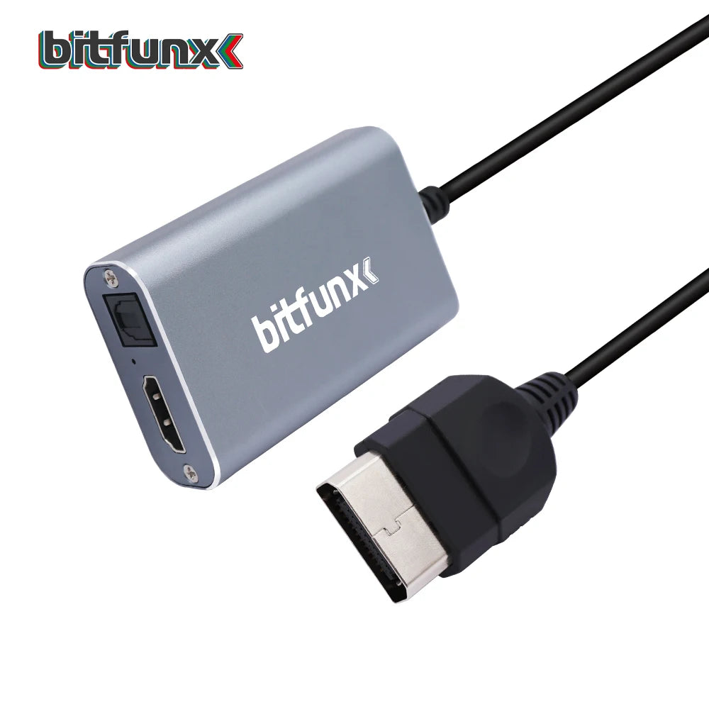 Bitfunx HDMI Adapter for Xbox Classic – Retro Gaming HD Cable with 5.1 Dolby Digital Surround Sound Support