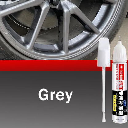 Car Wheel Scratch Repair Pen – Matte Black Touch-Up for Tesla Model 3, Y, X & S Rims