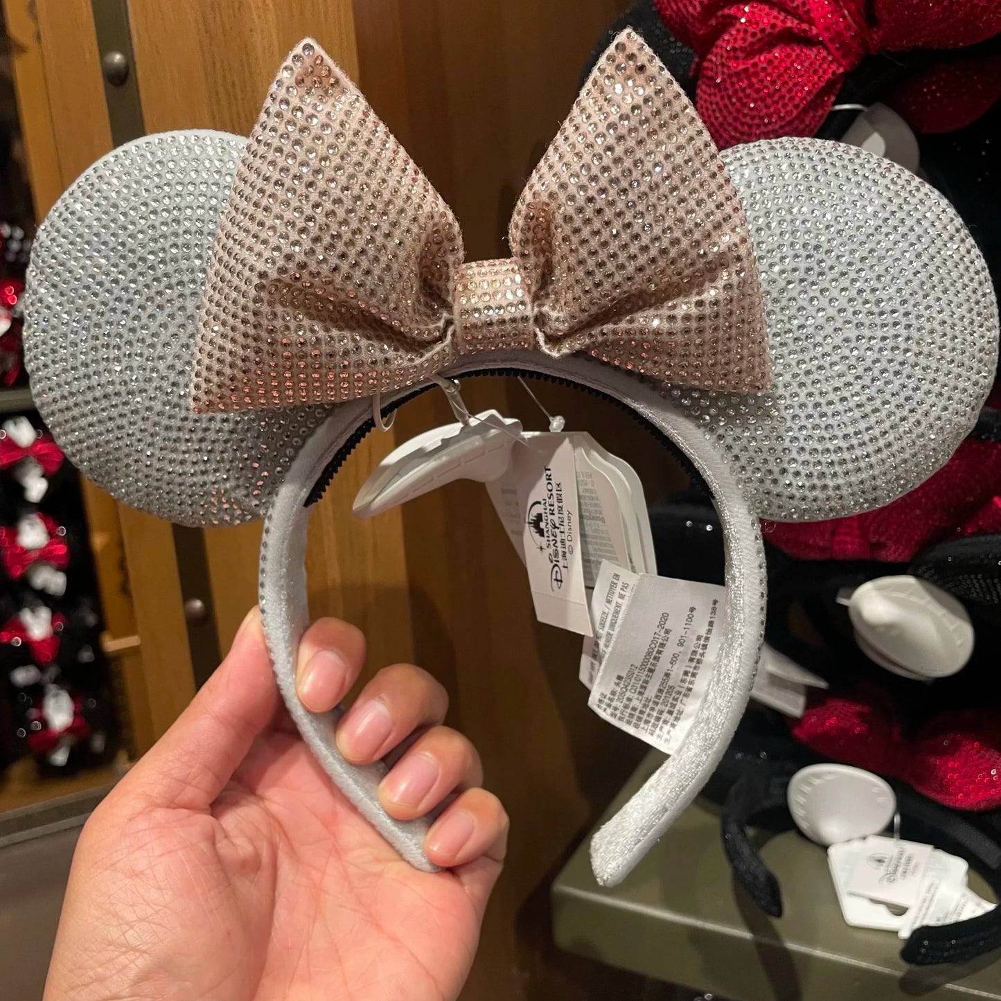 Disney Pirates of the Caribbean Minnie Headband – Shanghai Disneyland Pirate Series Hair Accessory