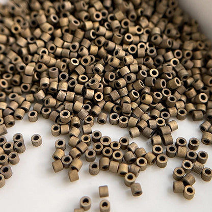 Oil Painting Color Glass Seed Beads - 11/0 Loose Spacer Beads for DIY Jewelry Making, Sewing & Craft Accessories