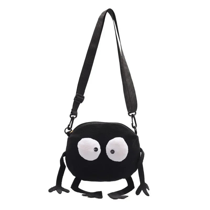 Personalized Canvas Small Shoulder Bag – Trendy Korean Style Crossbody Bag for Young Women Students