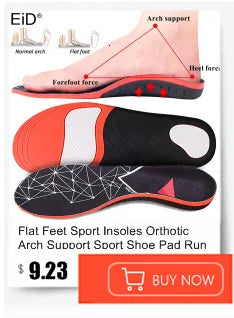 EiD Magnetic Therapy Foot Insoles – Soft Acupressure Sports Cushion for Men & Women
