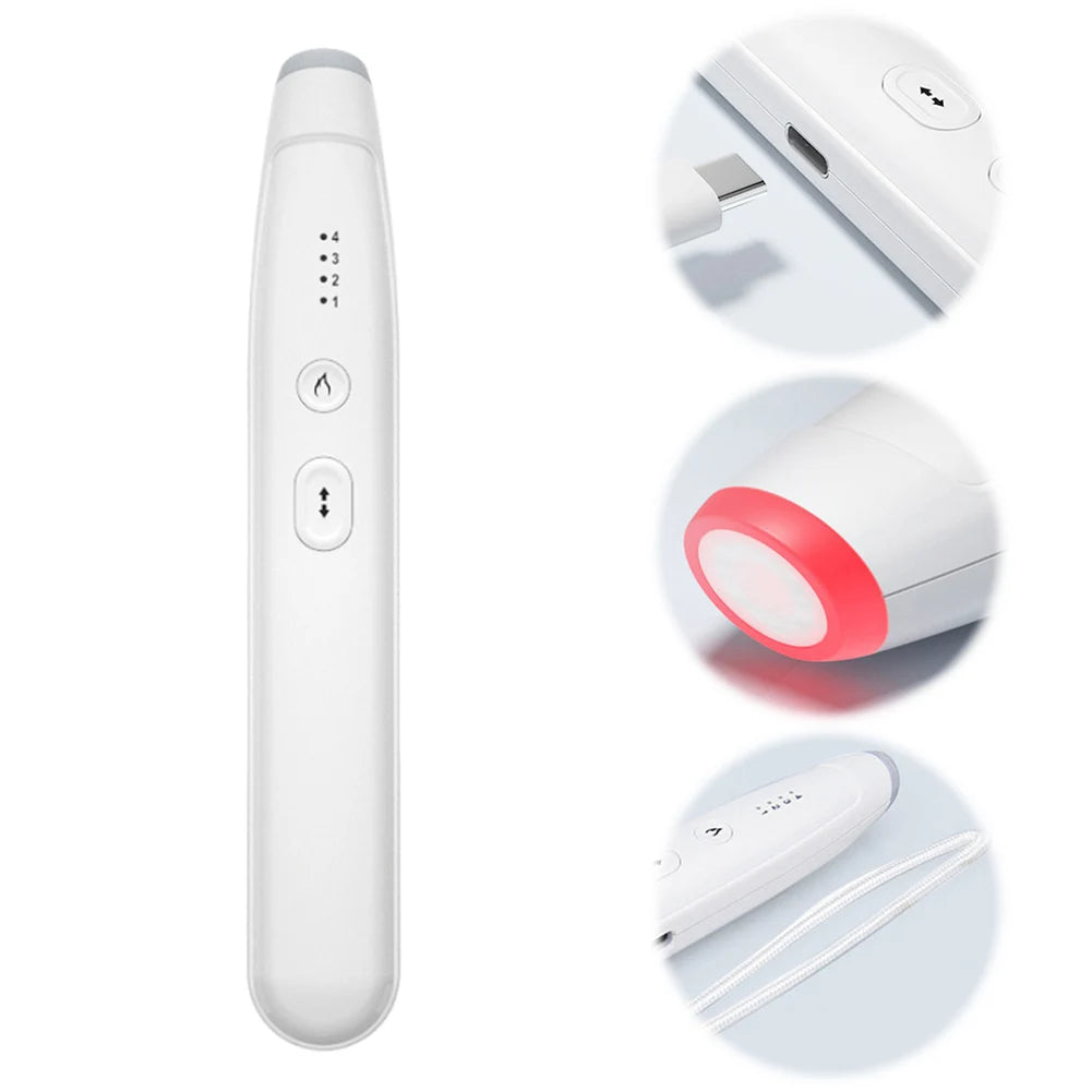 Portable Mosquito Bite Relief Pen – Rechargeable Anti-Itch Treatment Device for Natural Bug Bite Soothing for Adults & Kids