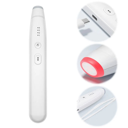 Portable Mosquito Bite Relief Pen – Rechargeable Anti-Itch Treatment Device for Natural Bug Bite Soothing for Adults & Kids