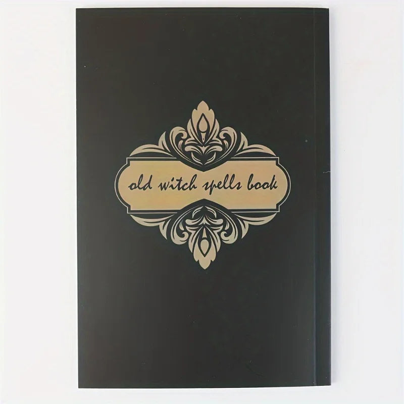 Old Witch Spells Book – Beginner Magic Grimoire & Ritual Notebook for Witches & Wizards | Perfect Halloween, Christmas & Gift Idea
