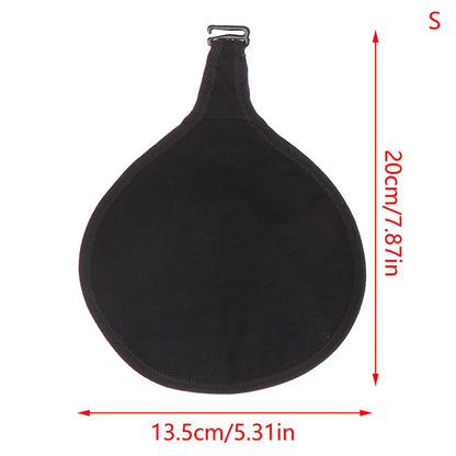 Women Silicone Breast Forms Protective Cotton Pocket Cover – Soft Mastectomy Prosthesis Holder for Artificial Breast Forms, Triangle Shape Comfort Support Accessory