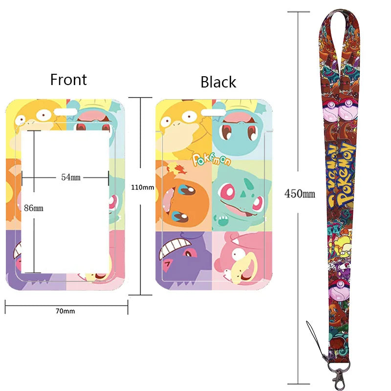 Neck Strap Lanyard for Keys and ID Cards – Badge Holder, Keychain, Key Rings, Fashion Accessory Gift