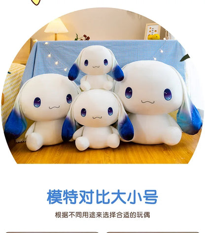 Sanrio Cinnamoroll Plush Doll – Kawaii Stuffed Toy with Pillow, Perfect Gift for Girls