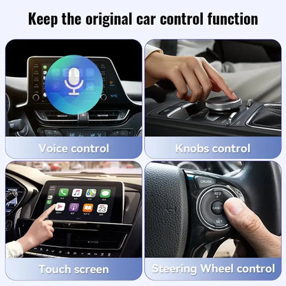 XUDA Smart Mini Box - NEW Wireless CarPlay and Android Auto Adapter, Plug and Play, Fast WiFi Connection - Universal for Nissan