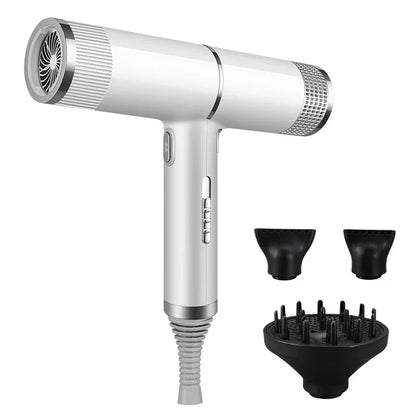 Professional Infrared Hair Dryer — Negative Ionic Blow Dryer with Hot & Cold Wind