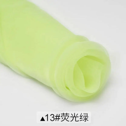 Sheer Organza Fabric Roll - Wedding Party Decoration Material For Romantic Birthday And Event Decor