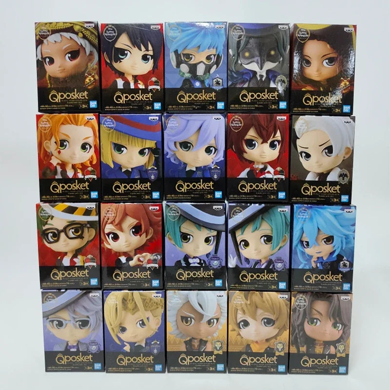 Bandai Q Posket Disney Twisted Collectible Figures – Leona, Jack, Ruggie, Wonderland Azul, Ashengrotto Toy Gift