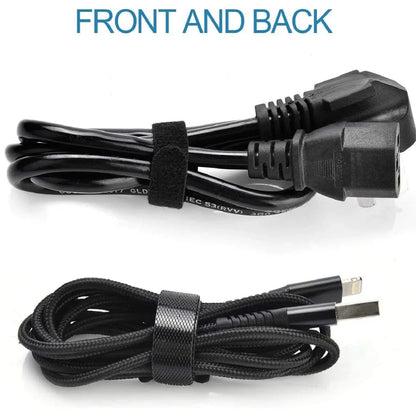 100PCS Reusable Nylon Cable Ties – Adjustable Cable Organizer Straps for Wire, Mouse & Earphone Management