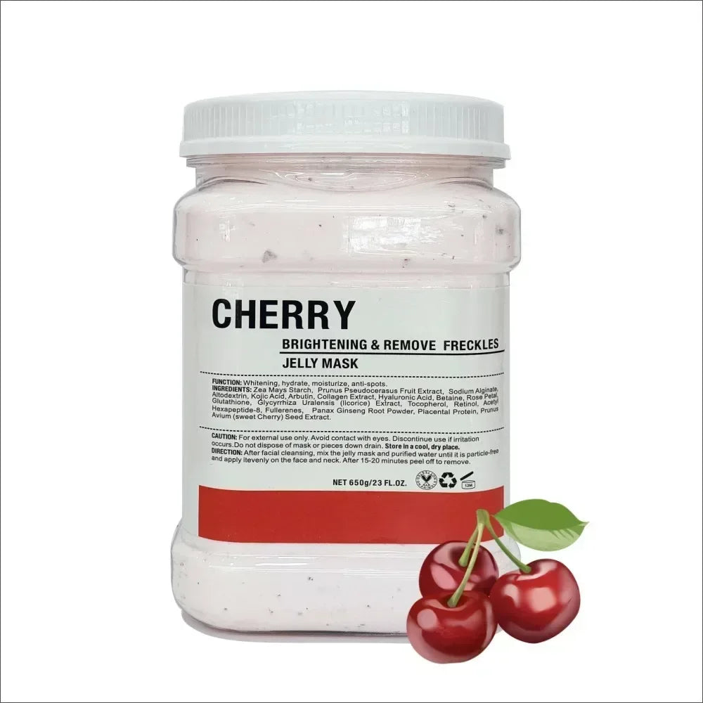 650g Arbutin Rose Jelly Mask Powder – DIY Hydrojelly Peel-Off Mask with Vitamin C, Hyaluronic Acid & 24K Gold for Skin Care