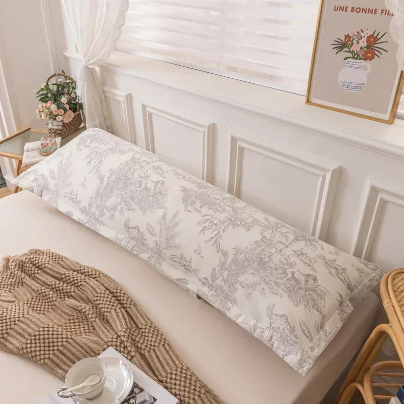 Skin-Friendly Couple Pillowcase – Cozy Polyester Hugging Pillow Cover, Large 120/150/180cm