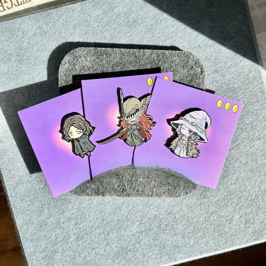 Soul Game Character Enamel Pin — Handmade Gamer Lapel Pin Collection, Video Game Gift