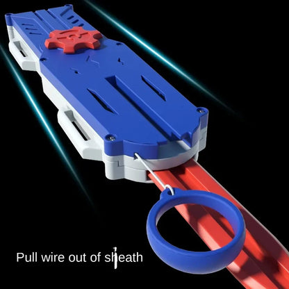 Parent-Child Telescopic Sword — Multiplayer Battle Fidget Toy | 3D Stress-Relief Toy