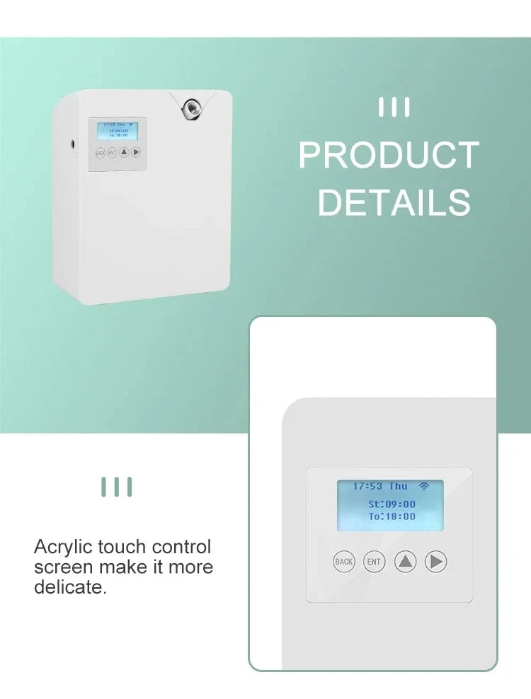 300ml WIFI-Controlled Aromatherapy Diffuser – Essential Oil Air Freshener & Smell Distributor for Home & Hotel