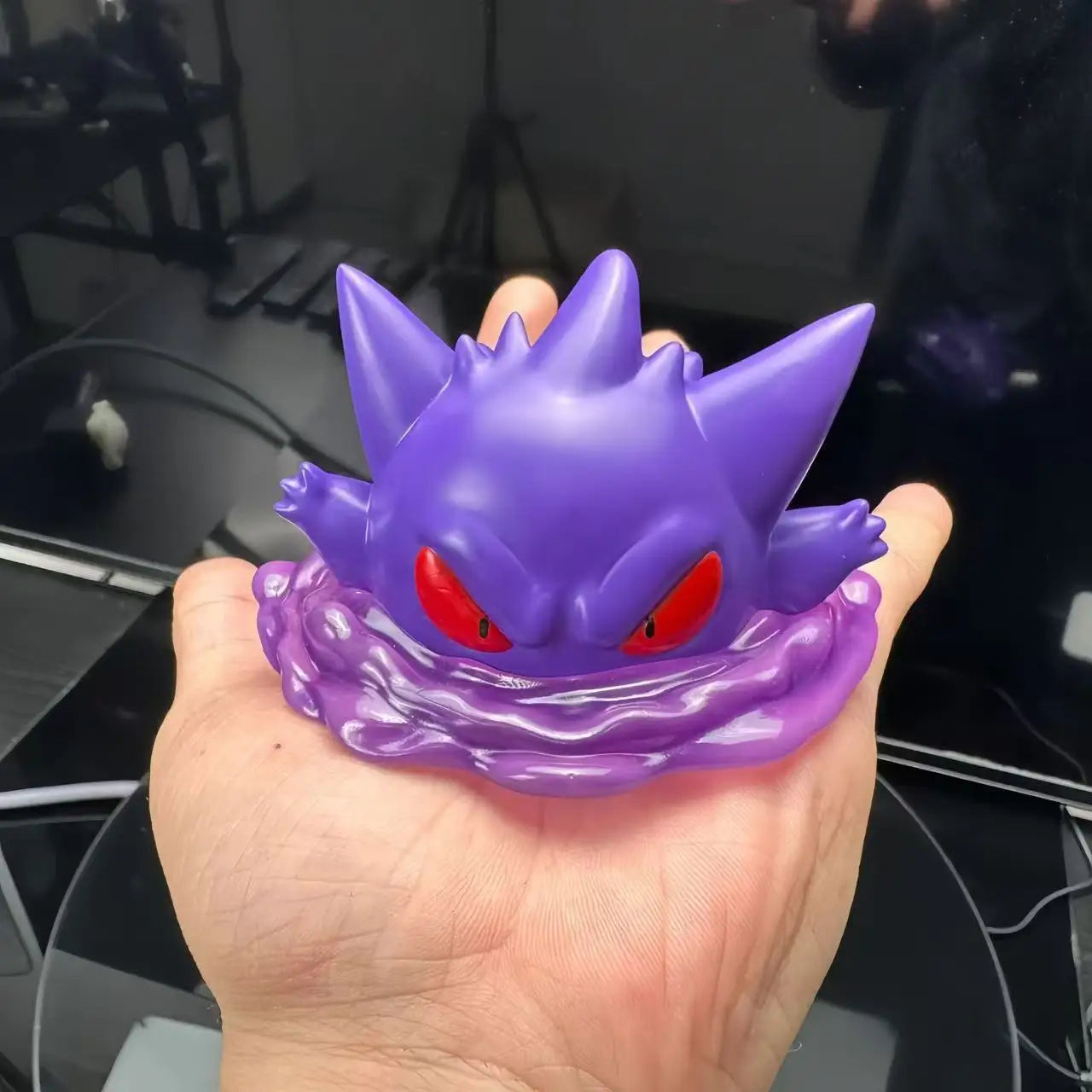 Anime Pokémon Gengar Figure — Cute Ectoplasma Figurine, Refrigerator Magnet, Collectible Toy Gift