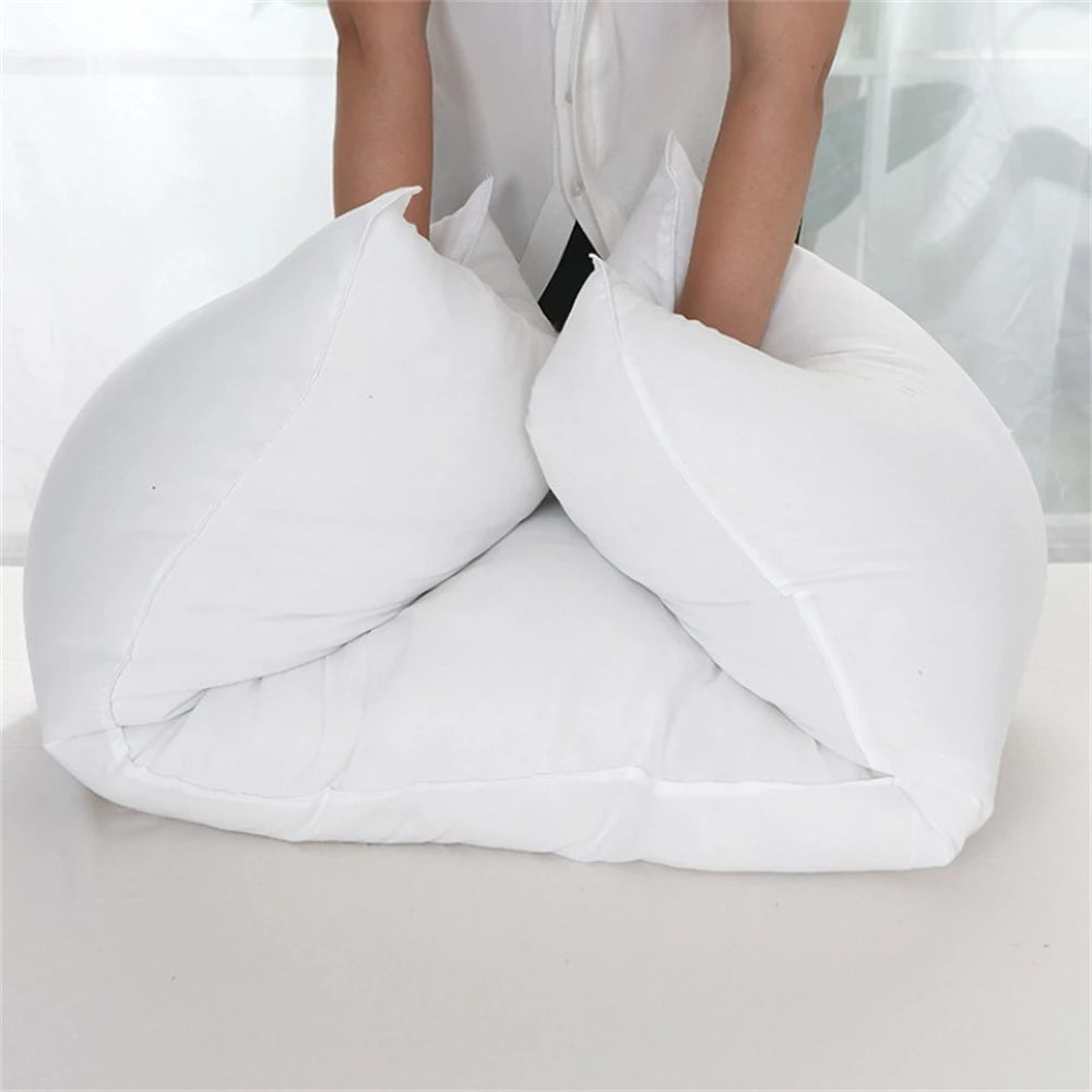 60x180CM Dakimakura Body Pillow – 60x170CM Long Hugging Pillow Core, White Cushion Cover for Anime Bedding & Sleep Support