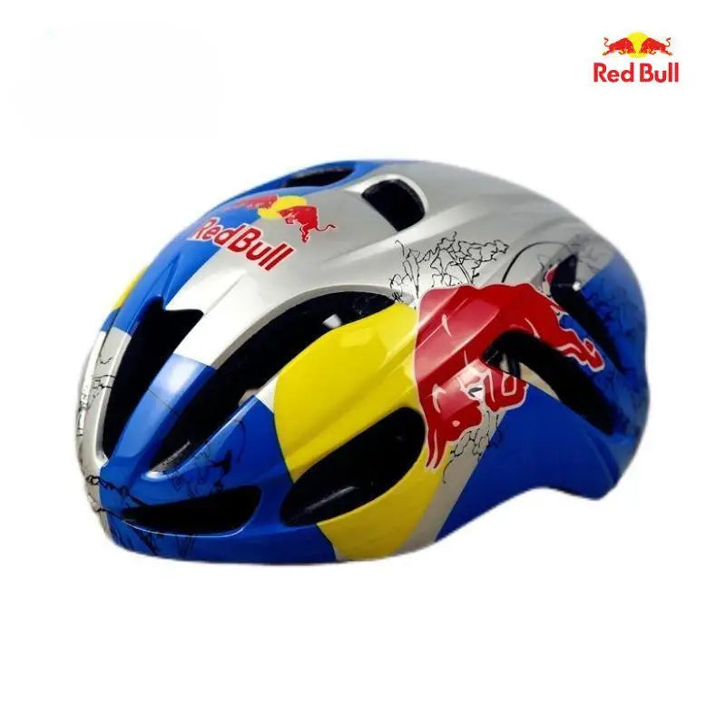 Red Bull Bicycle Helmet — Breathable Sports Helmet for Cycling, Scootering & Skating