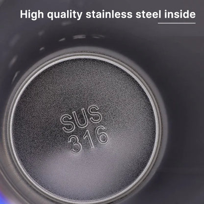 Insulated Water Bottle - 316 Stainless Steel Double Wall Vacuum Flask, Wide Mouth Sport Thermos Bottle