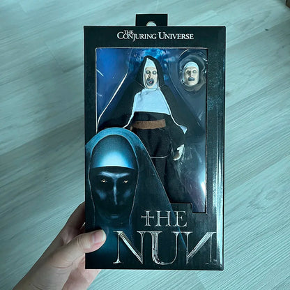 NECA The Nun Action Figure – The Conjuring Series Horror Collectible Toy, Halloween Gift & Decor with Changeable Face