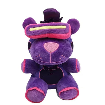 Five Nights at Freddy’s Plush Toy Set – Cute FNAF Stuffed Dolls Bonnie, Bear, Foxy & Freddy for Kids Gift
