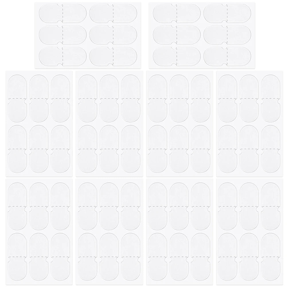 60 Pcs Cosmetic Ear Corrector: Self-Adhesive Ear Supporters to Solve Big Ear Problems - Ear Tape Stickers