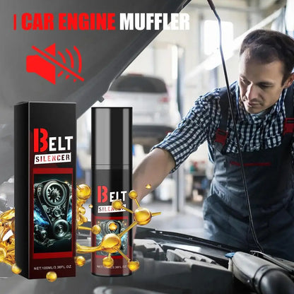 100ml Car Belt Noise Spray – Engine Belt Silencer, Lubrication & Protection for Prolonged Belt Life